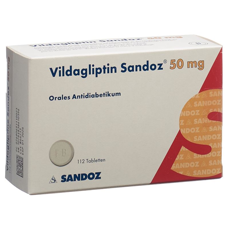 VILDAGLIPTIN Sandoz Tabl 50 mg 112 Stk