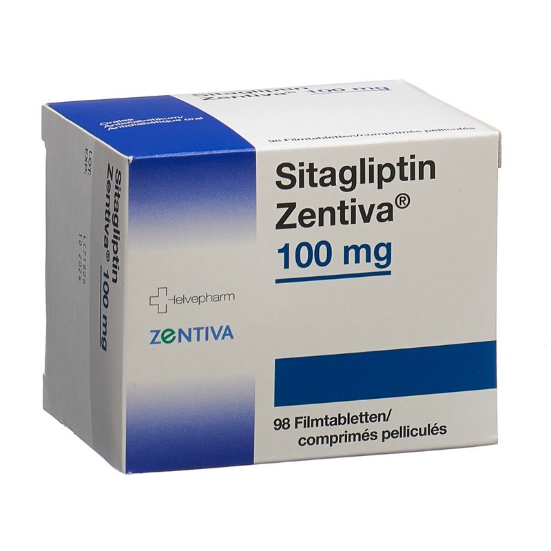 SITAGLIPTIN Zentiva Filmtabl 100 mg 98 Stk