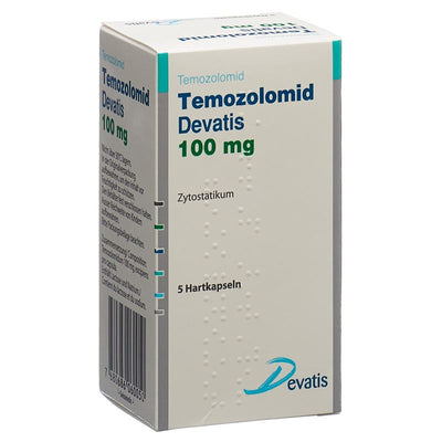 TEMOZOLOMID Devatis Kaps 100 mg Fl 5 Stk