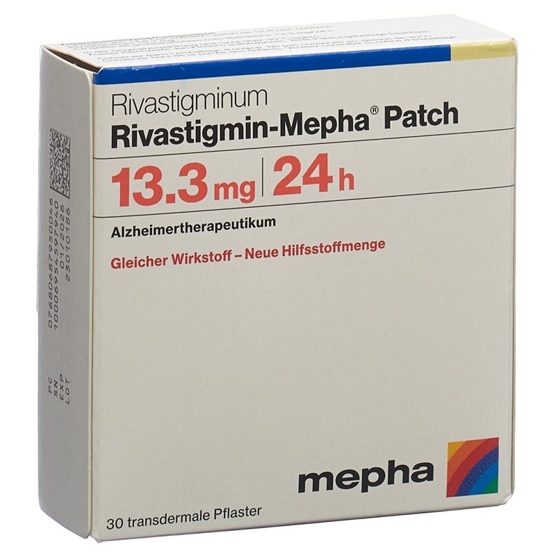 RIVASTIGMIN Mepha Patch 13.3 mg/24h TTS 30 Stk