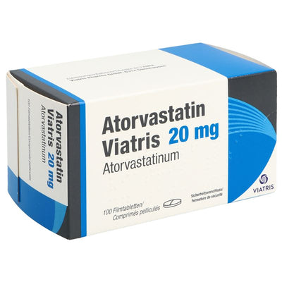 ATORVASTATIN Viatris Filmtabl 20 mg 100 Stk