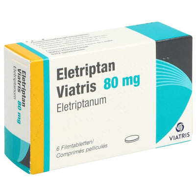 ELETRIPTAN Viatris Filmtabl 80 mg 6 Stk