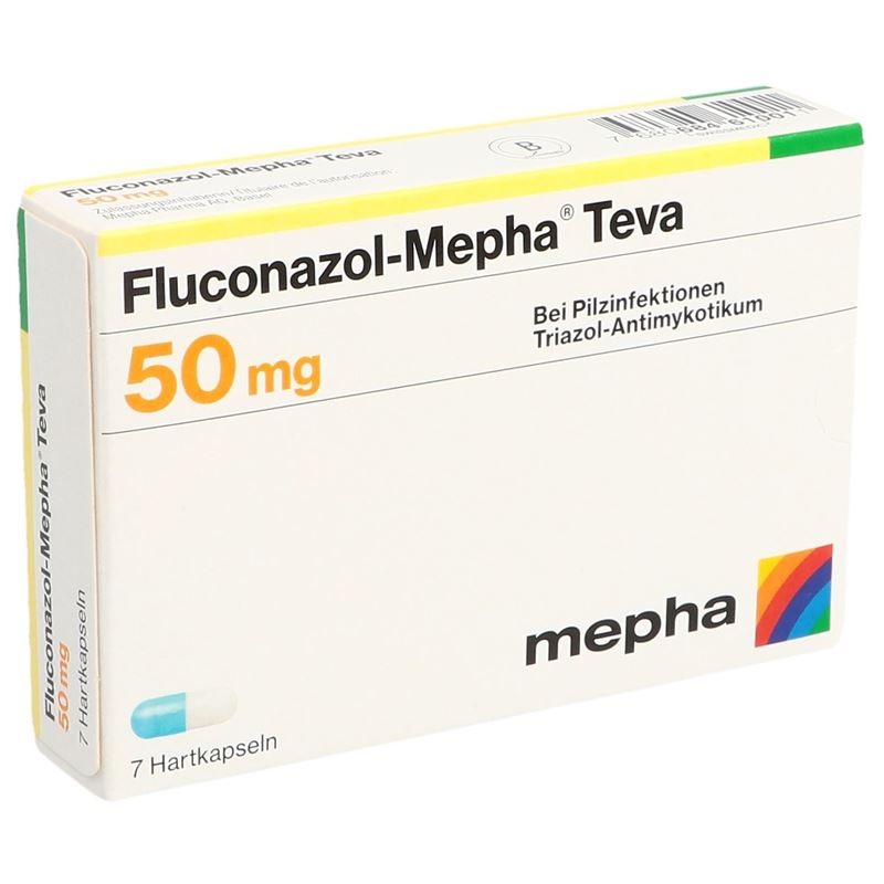 FLUCONAZOL Mepha Teva Kaps 50 mg 7 Stk