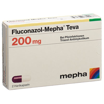 FLUCONAZOL Mepha Teva Kaps 200 mg 2 Stk