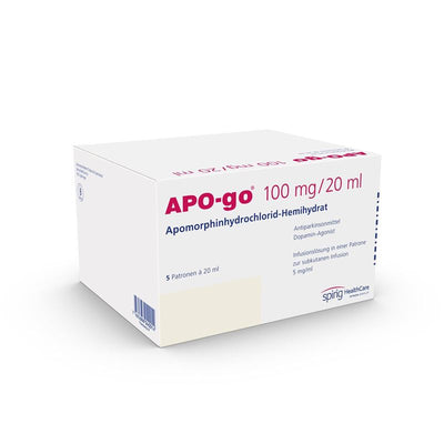 APO-GO Inf Lös 100 mg/20ml Patrone 5 x 20 ml