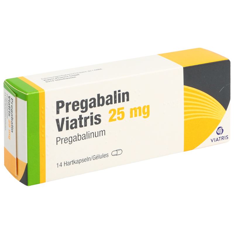 PREGABALIN Viatris Kaps 25 mg 14 Stk