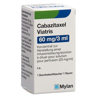 CABAZITAXEL Viatris 60 mg/3ml Durchstf 3 ml