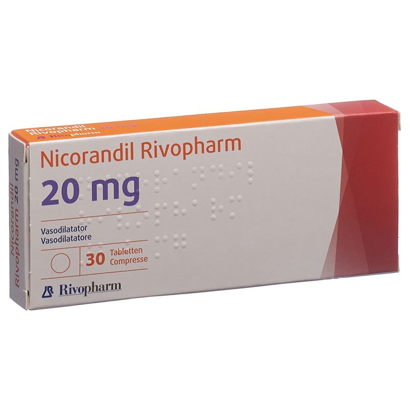 NICORANDIL Rivopharm Tabl 20 mg 30 Stk