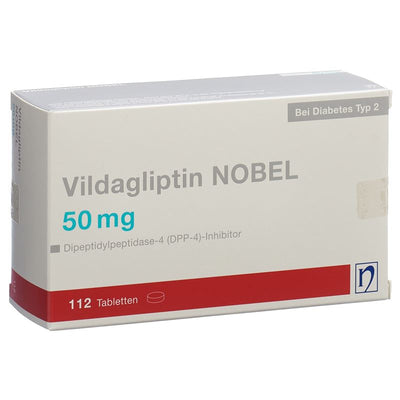 VILDAGLIPTIN NOBEL Tabl 50 mg 112 Stk