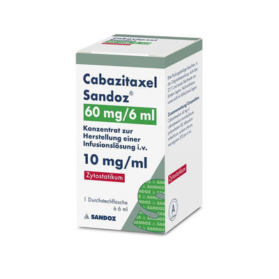 CABAZITAXEL Sandoz Inf Lös 60 mg/6ml Durchstf