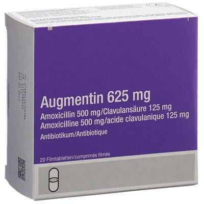 AUGMENTIN Filmtabl 625 mg Erw 20 Stk