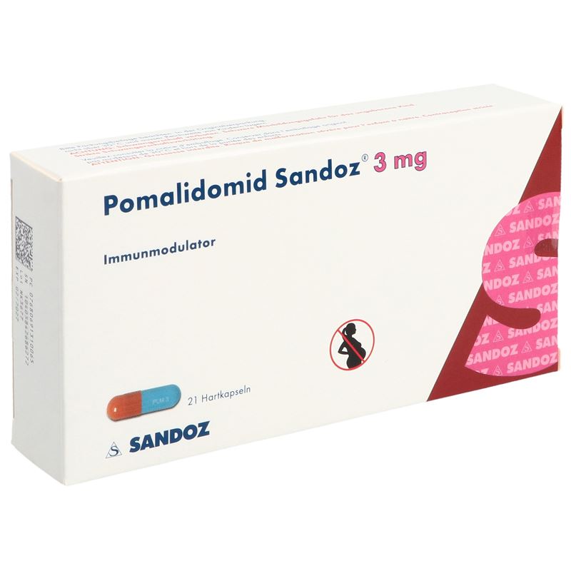 POMALIDOMID Sandoz Kaps 3 mg 21 Stk