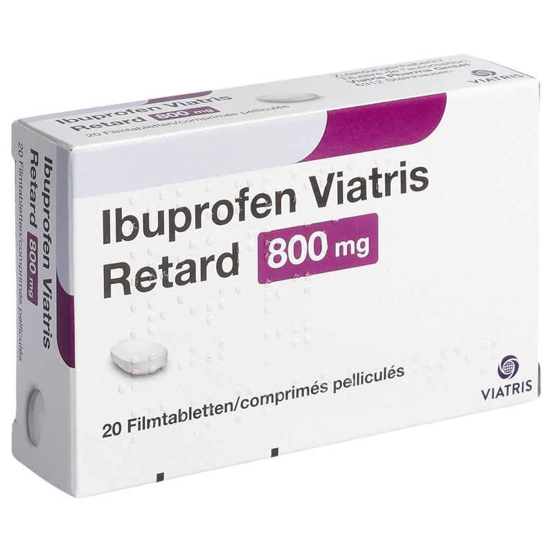 IBUPROFEN Viatris Ret Filmtabl 800 mg 20 Stk