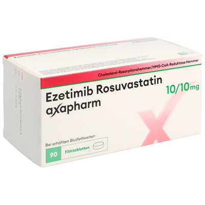 EZETIMIB ROSUVAST axapharm Filmtabl 10/10mg 90 Stk