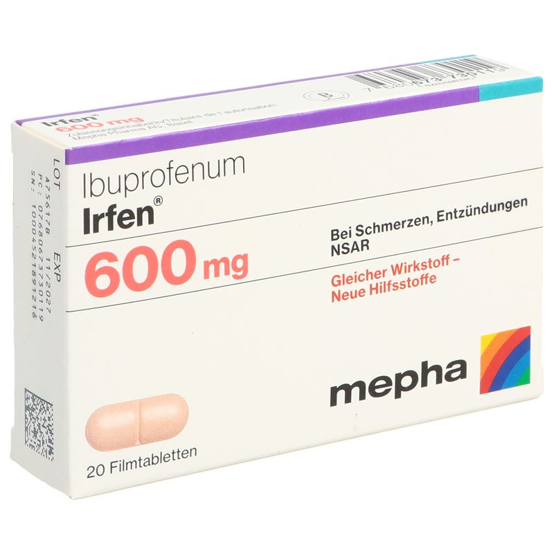 IRFEN Filmtabl 600 mg 20 Stk