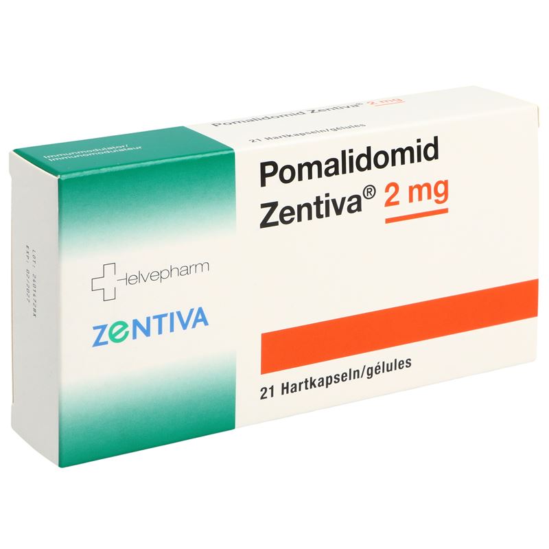 POMALIDOMID Zentiva Kaps 2 mg 21 Stk