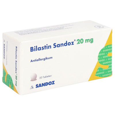 BILASTIN Sandoz Tabl 20 mg 50 Stk