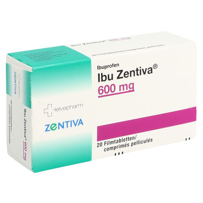 IBU Zentiva Filmtabl 600 mg 20 Stk