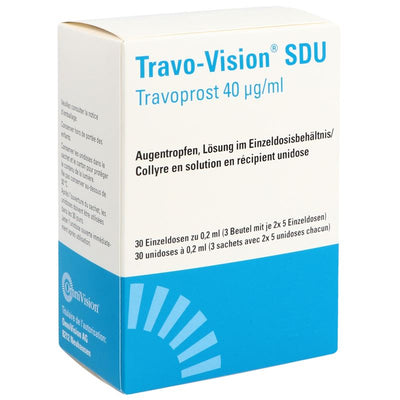 TRAVO-VISION SDU Gtt Opht 40 mcg/ml 30 x 0.2 ml