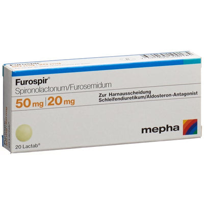 FUROSPIR Lactab 50mg/20mg 20 Stk