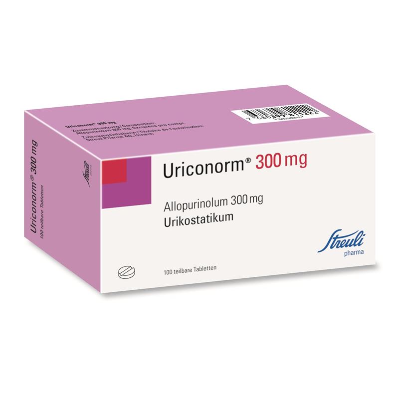 URICONORM Tabl 300 mg 100 Stk