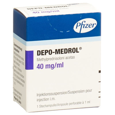 DEPO-MEDROL Inj Susp 40 mg/ml Durchstf 1 ml