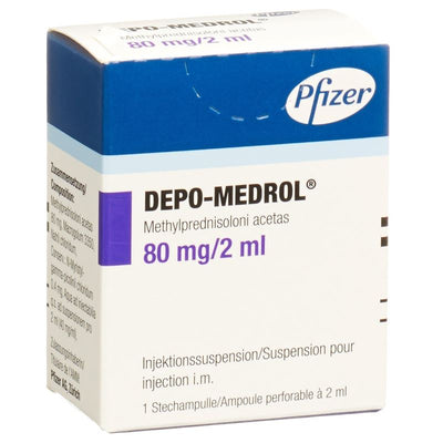 DEPO-MEDROL Inj Susp 80 mg/2ml Durchstf 2 ml