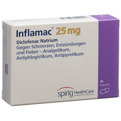 INFLAMAC Kaps 25 mg 30 Stk