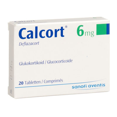 CALCORT Tabl 6 mg 20 Stk