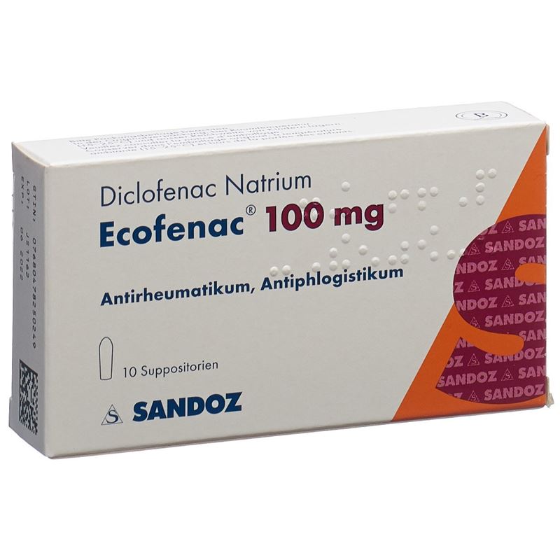 ECOFENAC Supp 100 mg 10 Stk