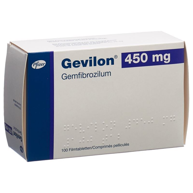 GEVILON Filmtabl 450 mg 100 Stk