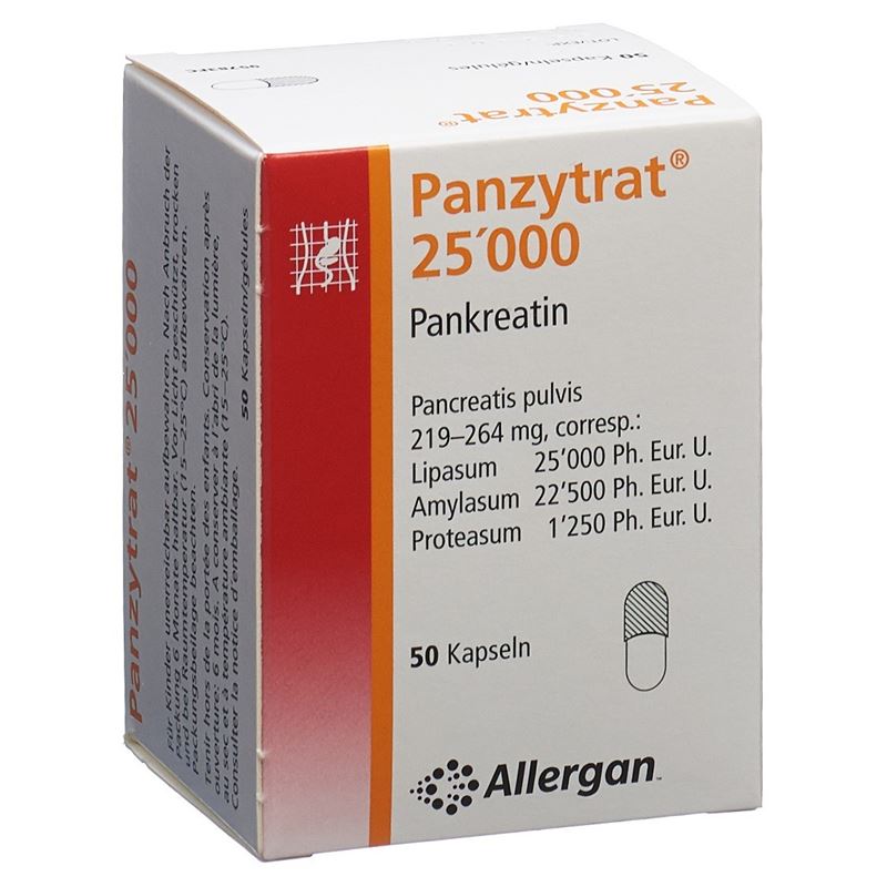 PANZYTRAT 25000 Kaps Fl 50 Stk