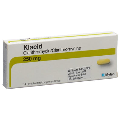 KLACID Filmtabl 250 mg 14 Stk