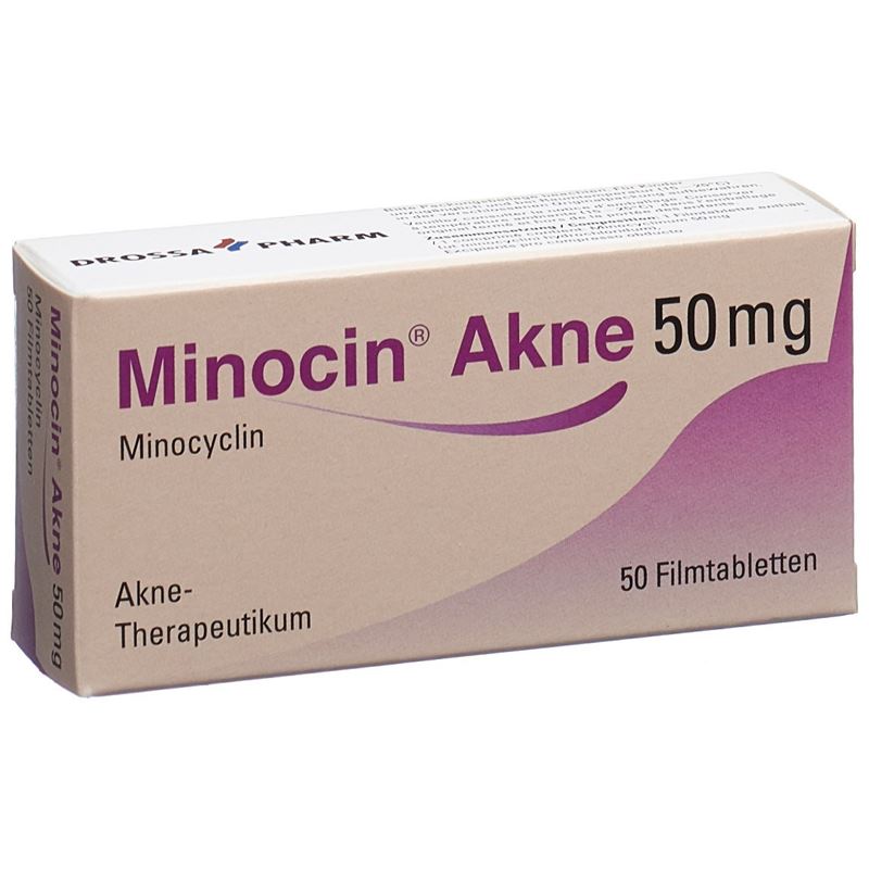 MINOCIN Akne Filmtabl 50 mg 50 Stk