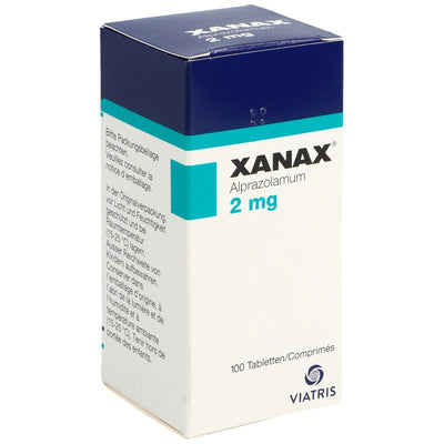 XANAX Tabl 2 mg Ds 100 Stk