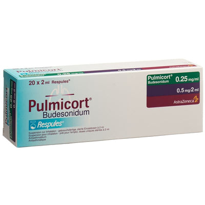 PULMICORT Inhal Susp 0.25 mg/ml 20 Respule 2 ml