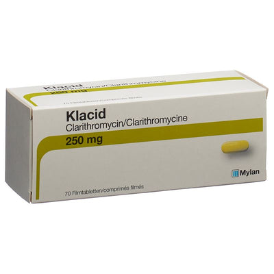 KLACID Filmtabl 250 mg 70 Stk