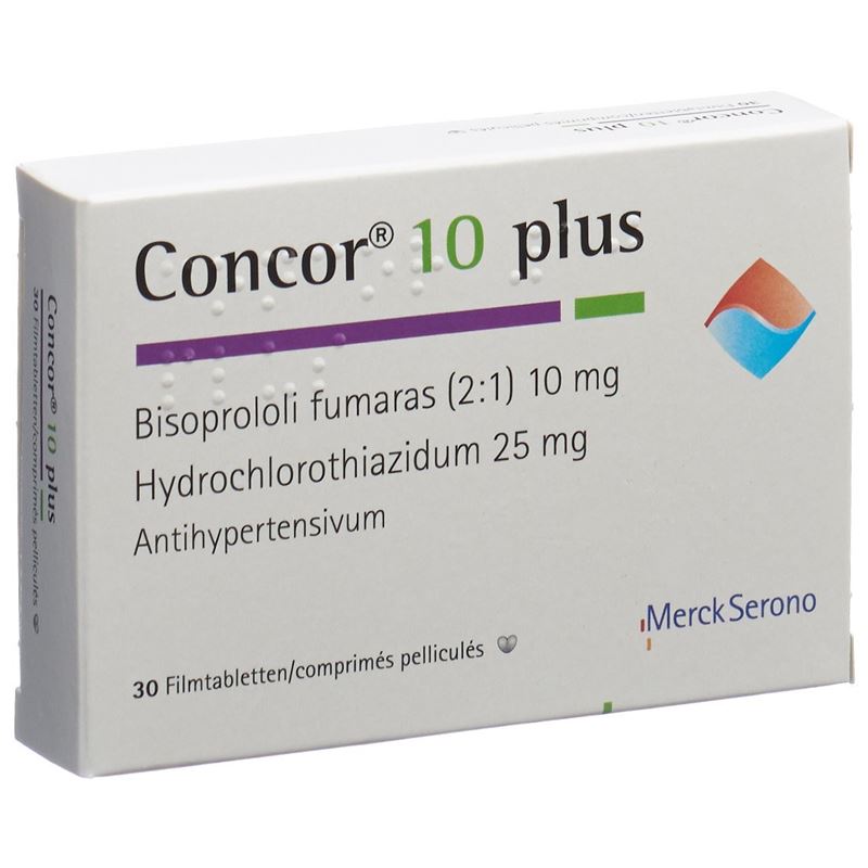 CONCOR 10 plus Filmtabl 10/25 mg 30 Stk