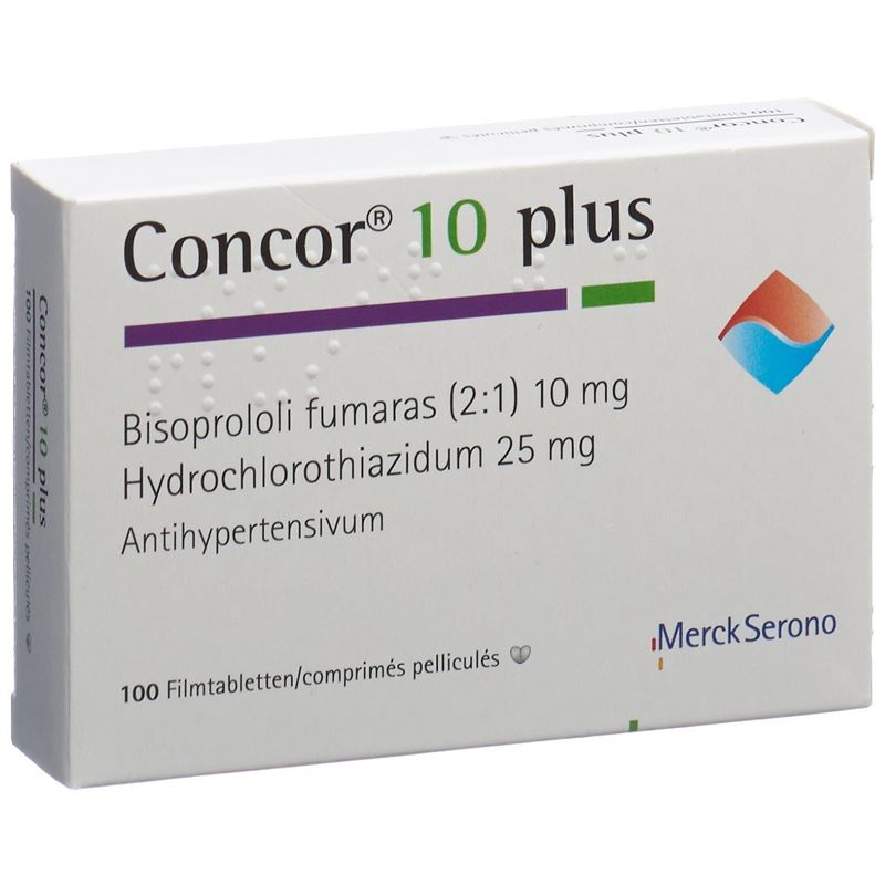 CONCOR 10 plus Filmtabl 10/25 mg 100 Stk