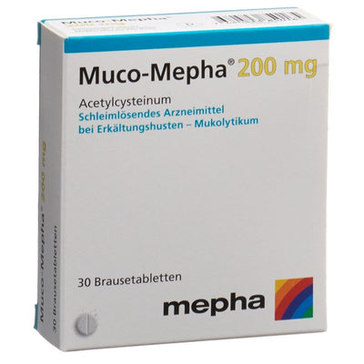 MUCO Mepha Brausetabl 200 mg Ds 30 Stk