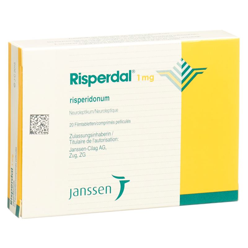 RISPERDAL Filmtabl 1 mg 20 Stk