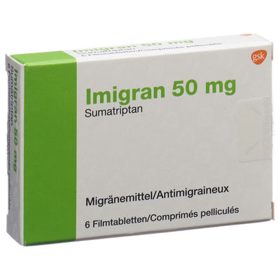 IMIGRAN Filmtabl 50 mg 6 Stk