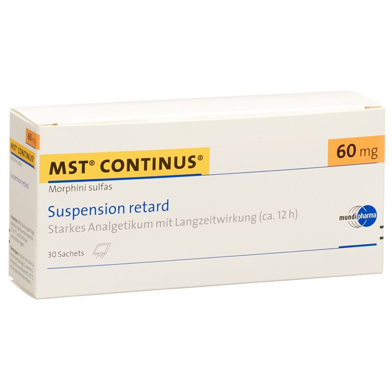 MST CONTINUS Ret Susp 60 mg Btl 30 Stk