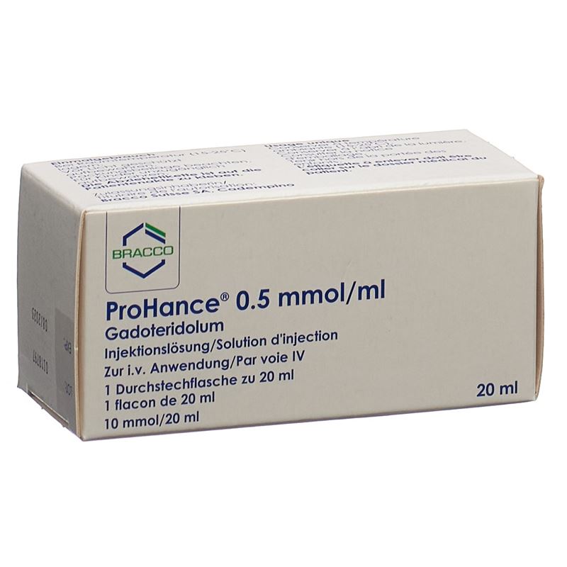 PROHANCE Inj Lös 10 mmol/20ml Durchstfl