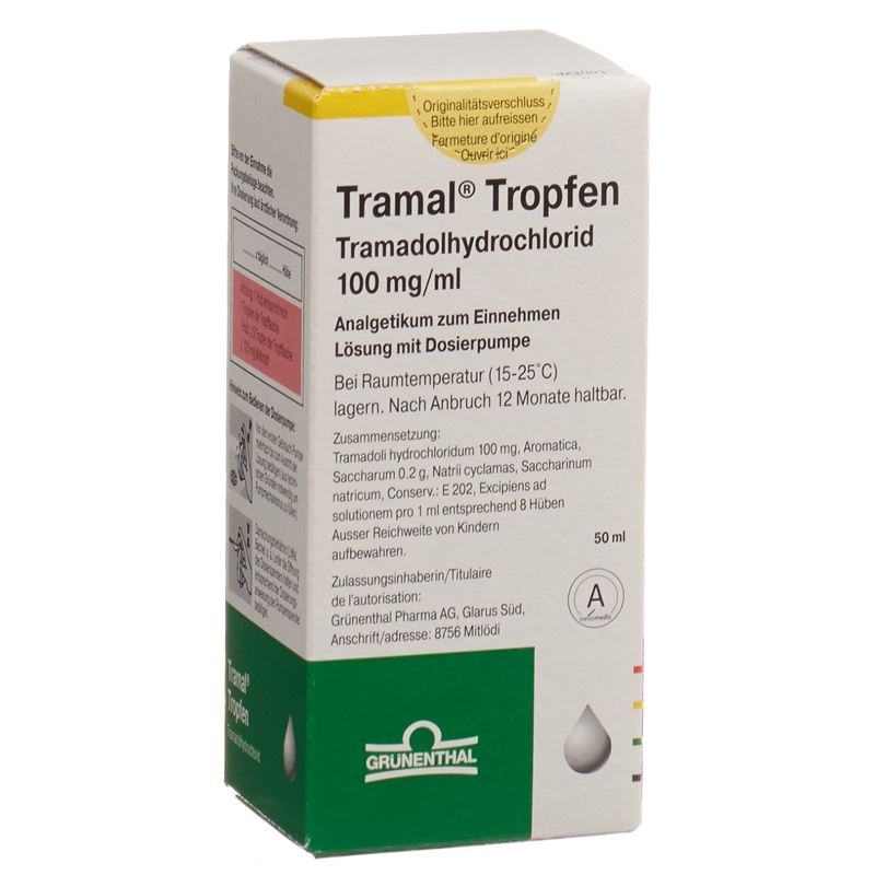 TRAMAL Tropfen 100 mg/ml m Dosierpumpe Fl 50 ml