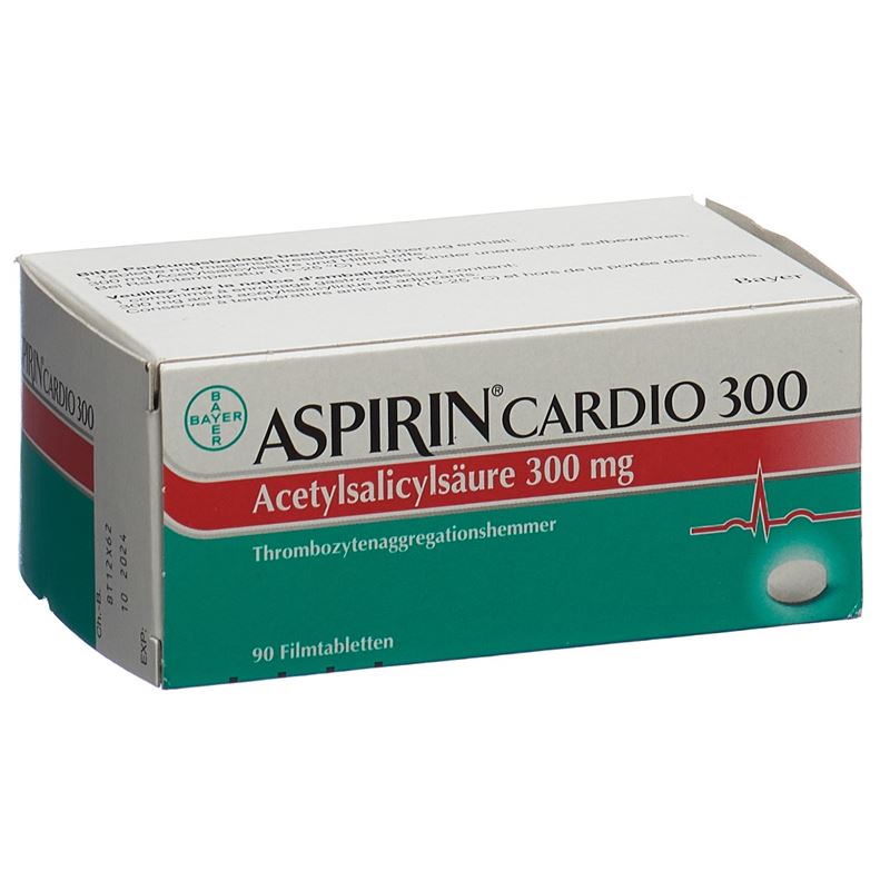 ASPIRIN CARDIO Filmtabl 300 mg 90 Stk