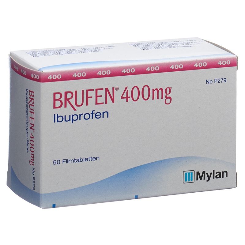 BRUFEN Filmtabl 400 mg 50 Stk