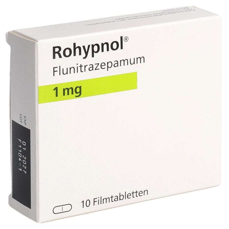 ROHYPNOL Filmtabl 1 mg m Farbzusatz 10 Stk