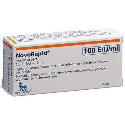 INSULIN NovoRapid Durchstf 10 ml