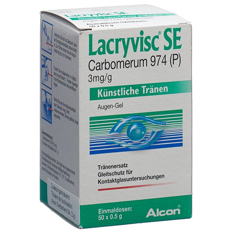 LACRYVISC SE Augengel 50 Unidos 0.5 g